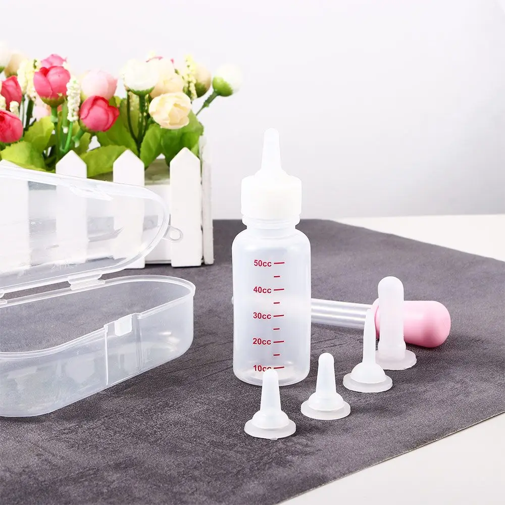 

Set Nursing Cat Bady Dog Puppy Feeder Cat Drinking Bottle Pet Feeder Supplies Pet Milk Bottle Kitten Feeding Bottle