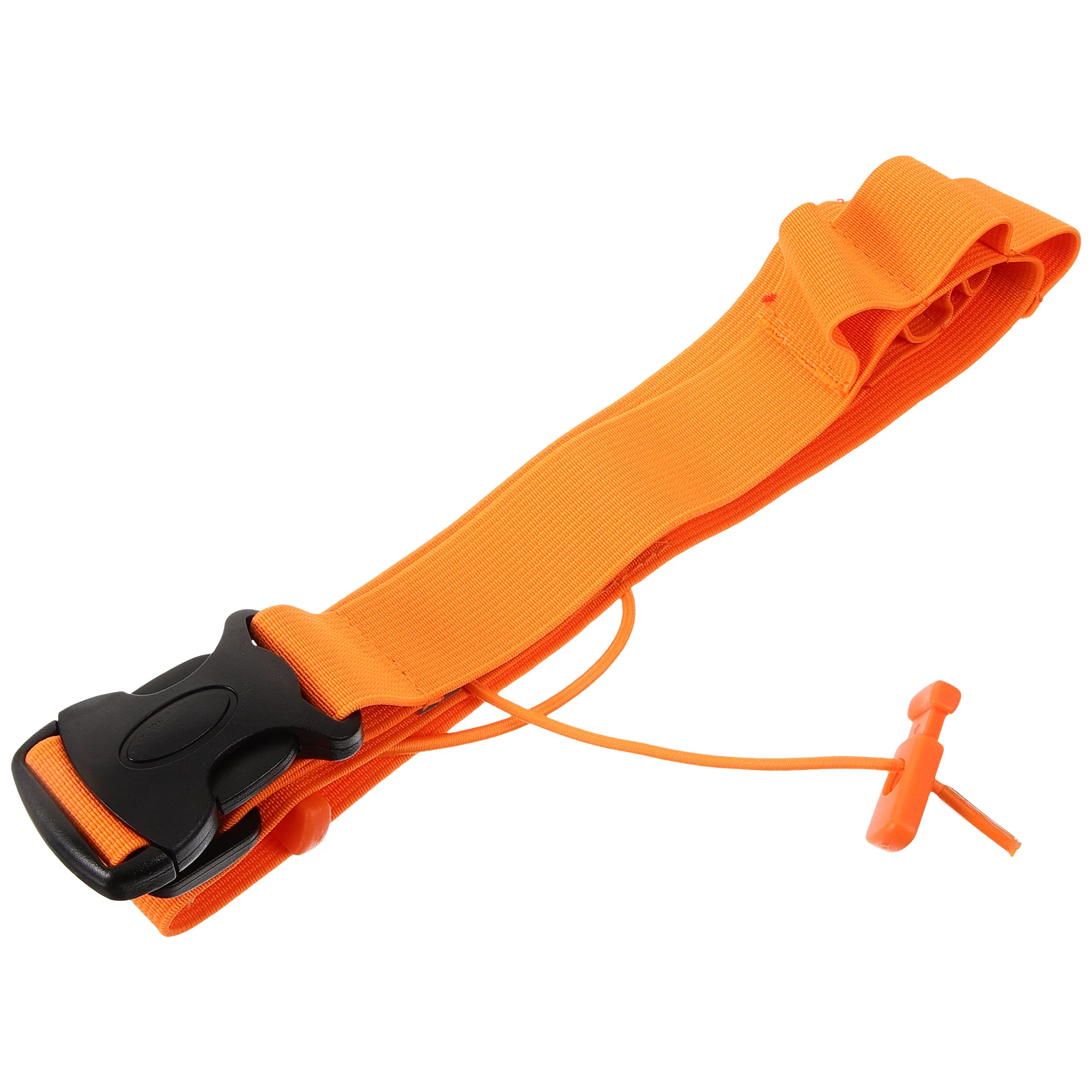 

Running Competition Number Bib Holders Waist Belt Orange Breathable Sports Fitness Training