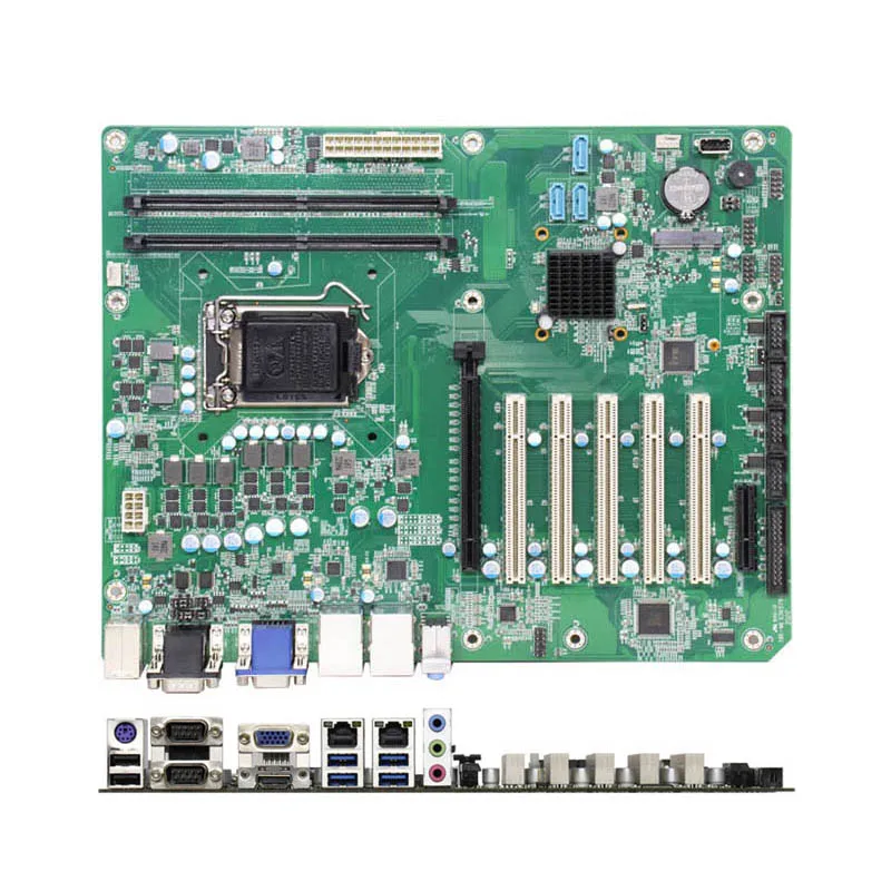 

Linkleaps Powerful Industrial ATX Motherboard H110 Motherboard LGA1151 Socket for 6th to 9th Gen Core I9 I7 I5 DDR4 64GB