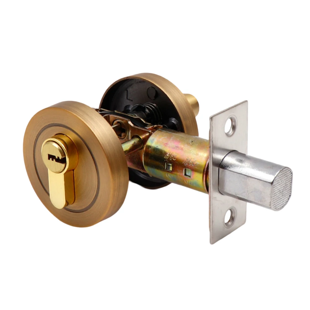 Anti-theft Lock Concealed Lock Office Door Protection Thickened Solid Lock Zinc Alloy Material Easy Installation