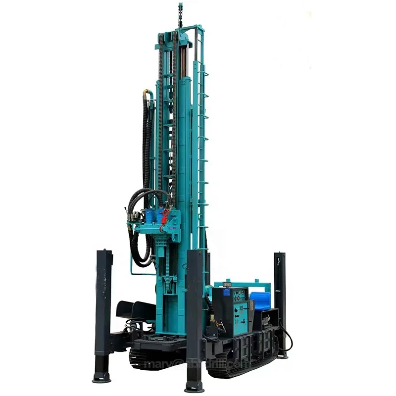 400 meters hydraulic pneumatic portable water well drilling machine