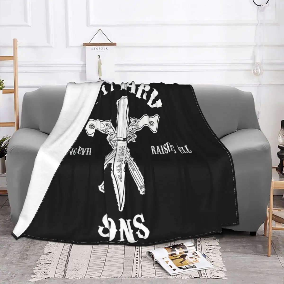 Wayward Sons Blanket Supernatural Winchester Fleece Autumn/Winter Cute Super Warm Throw Blankets For Car Plush Thin Quilt