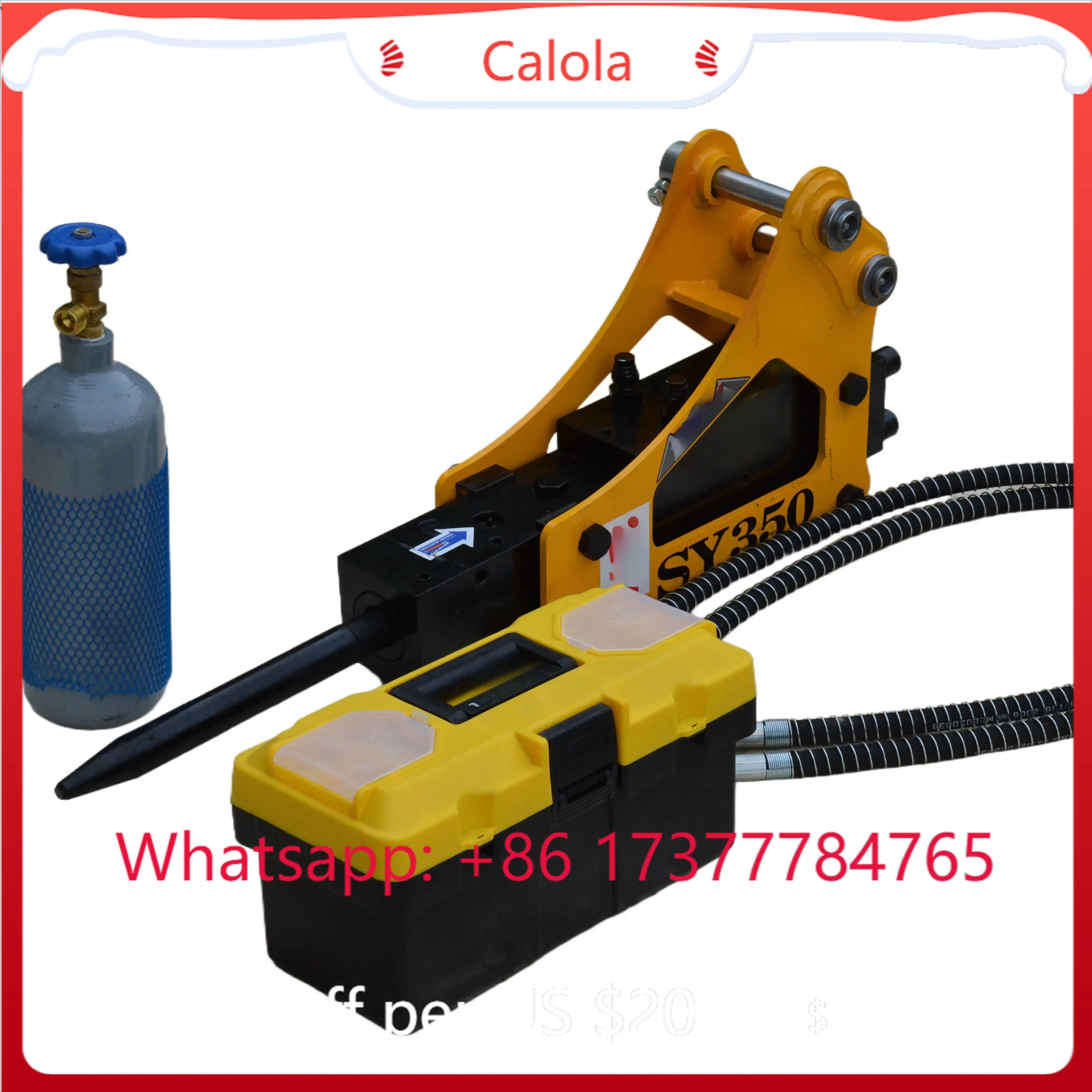 High Quality 1T-3T Hydraulic Breaker Bucket Disassembly Hammer