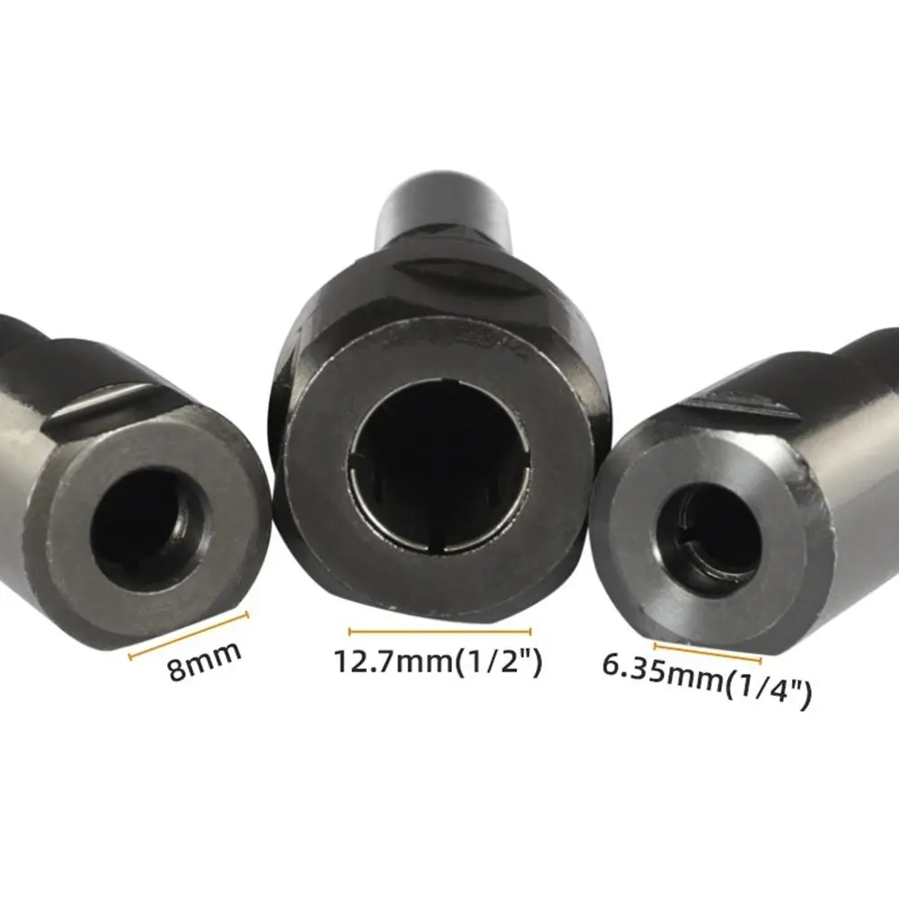 

Accessories Rust-proof Router Bit Extension Rod Universal Cemented Carbide Router Bit Adapter Durable Collet Extension Chuck