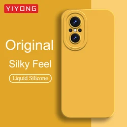 Nova9 SE Case YIYONG Silky Soft Liquid Silicone Cover For Huawei Nova 9 SE 9SE 10 Pro Nova9SE Nova10 Shockproof Phone Cases