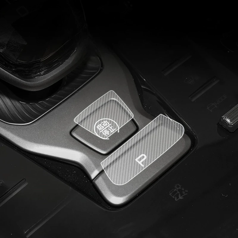 

Для 2022-2024 DENZA D9 ручной тормоз, центральная кнопка управления, защитная пленка, прозрачная автомобильная наклейка, модификация интерьера