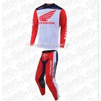 Camiseta de motocicleta Honda de secado rápido, camiseta de manga larga transpirable para montar en moto de cross y carreras de montaña, traje de equipo diario cómodo