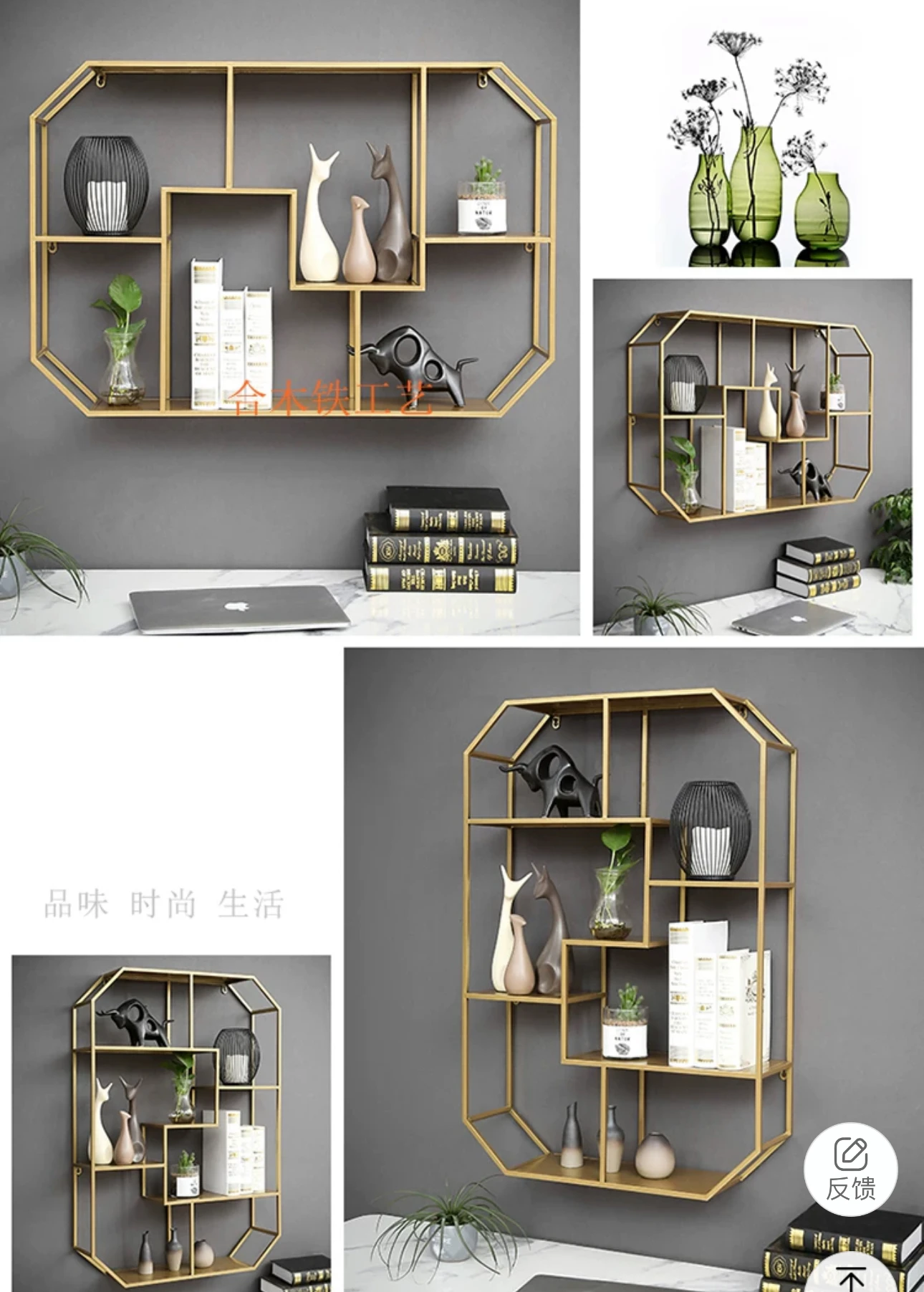 Wall bookcase shelf wall locker bedroom wall creative plaid living room wine rack hanging cabinet wall cabinet