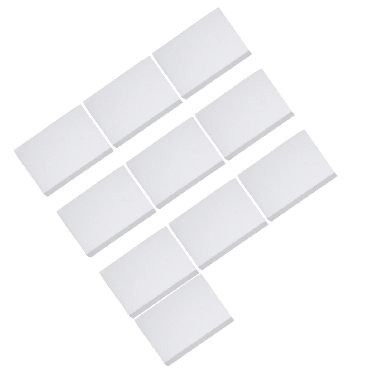 20Pcs White Foam Sheets Shock Absorption Anti Pressure Packaging Blocks Carton Filling Boards for Home Shop