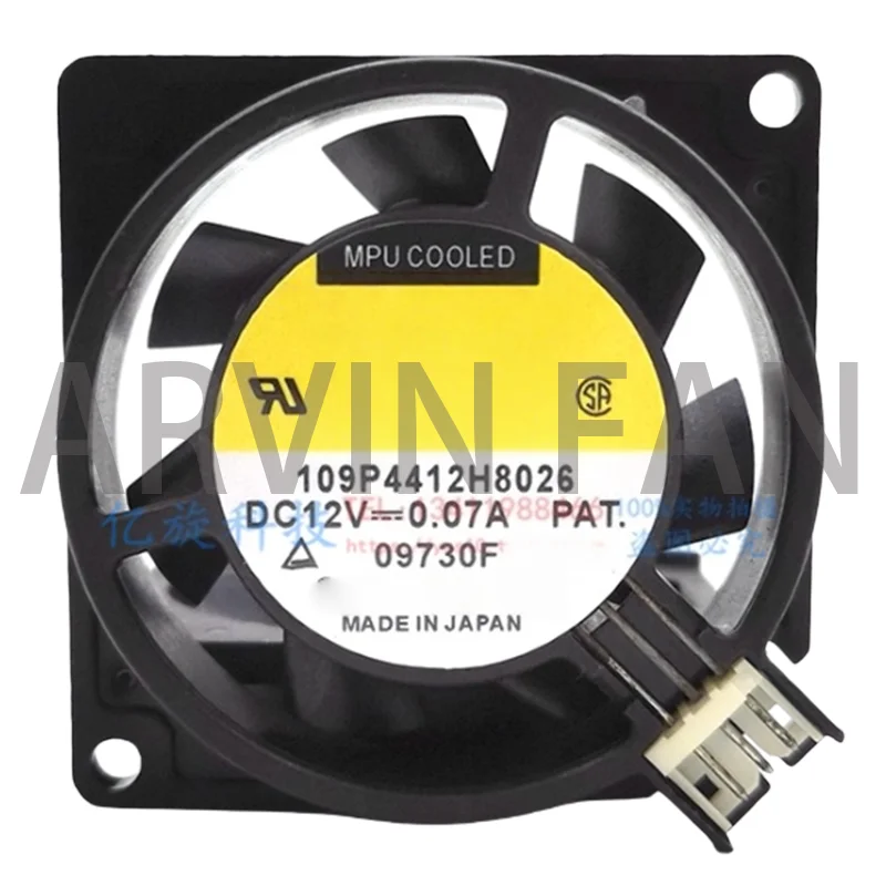 

109P4412H8026 12 В 0,07 Винтовой охлаждающий вентилятор