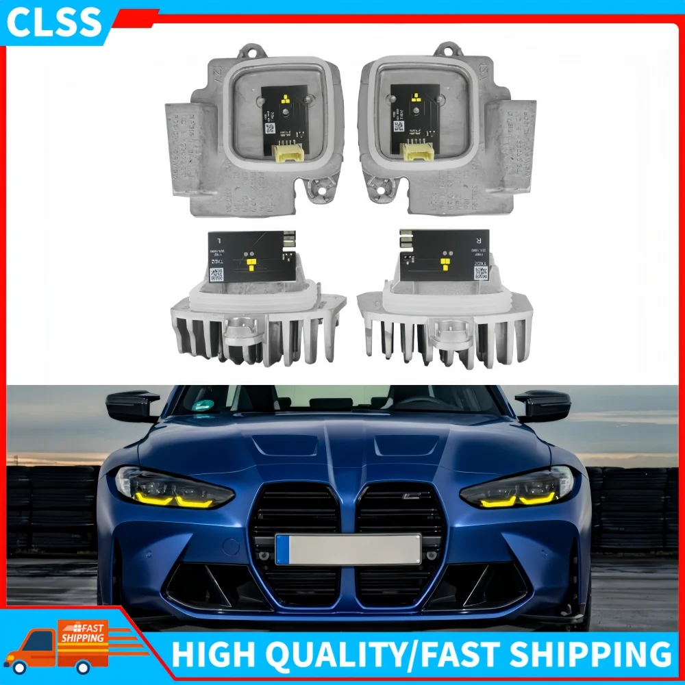 

Yellow Red Blue Daytime Running Light Modules For BMW G80 G82 M4 G81 M3 G22 G23 G26 Non Laser Headlight DRL LED Chips Daylight