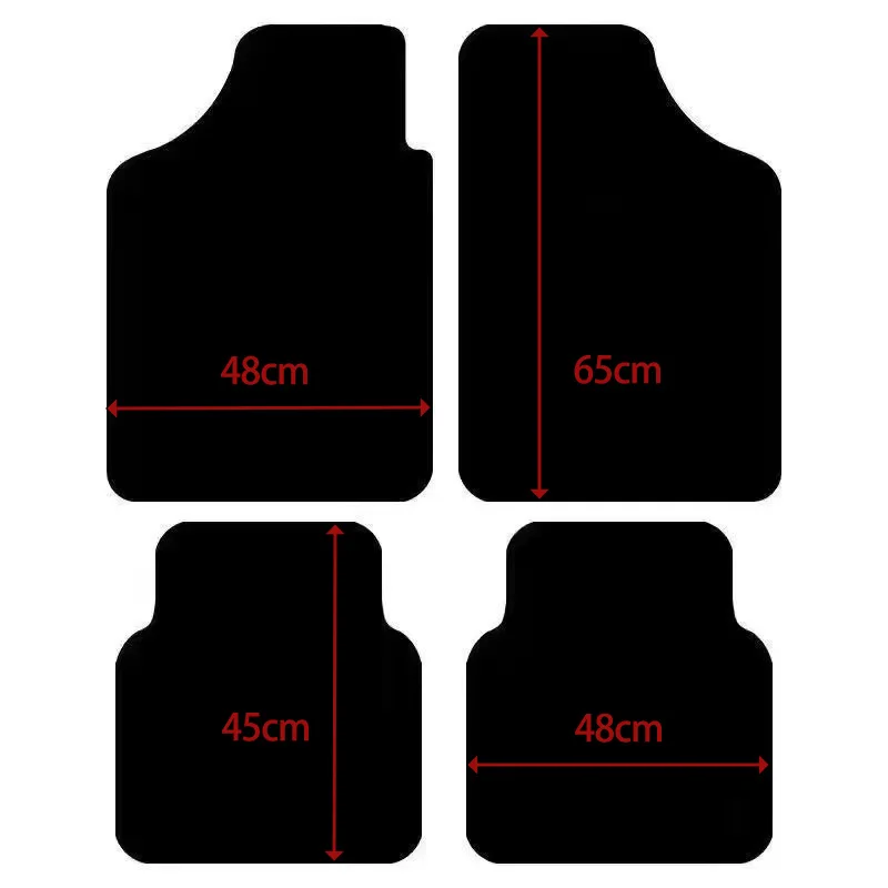 

Universal Car Floor Mats For BYD Atto 3 Yuan Plus Song Plus All Models Auto Accessories Carpet Rugs