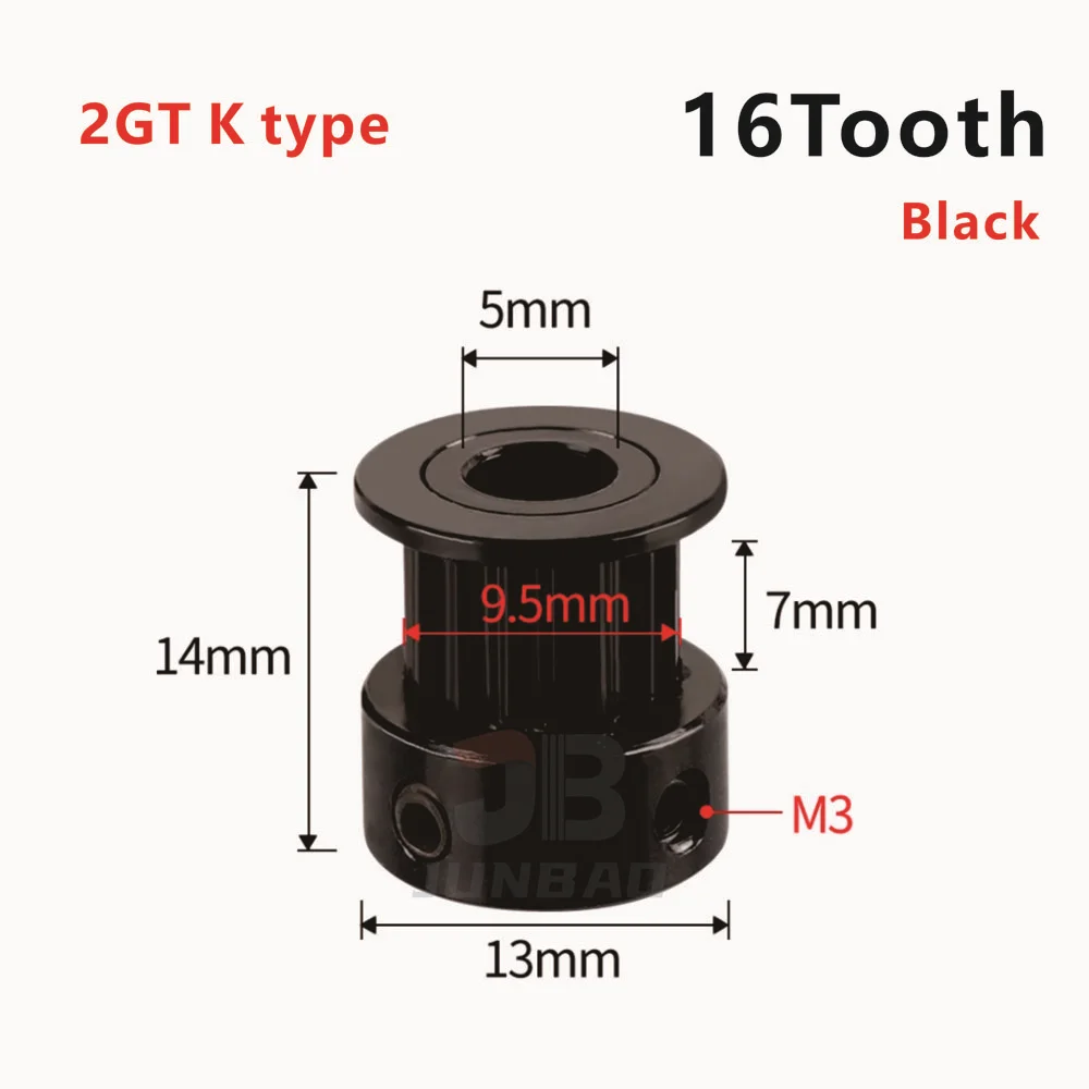 VORON2.4 Transmission Kit 2GT 16T 80 Timing puelly 20T Guide Whee GT2M Synchronous Belt F695 625 Bearing 3D printer parts