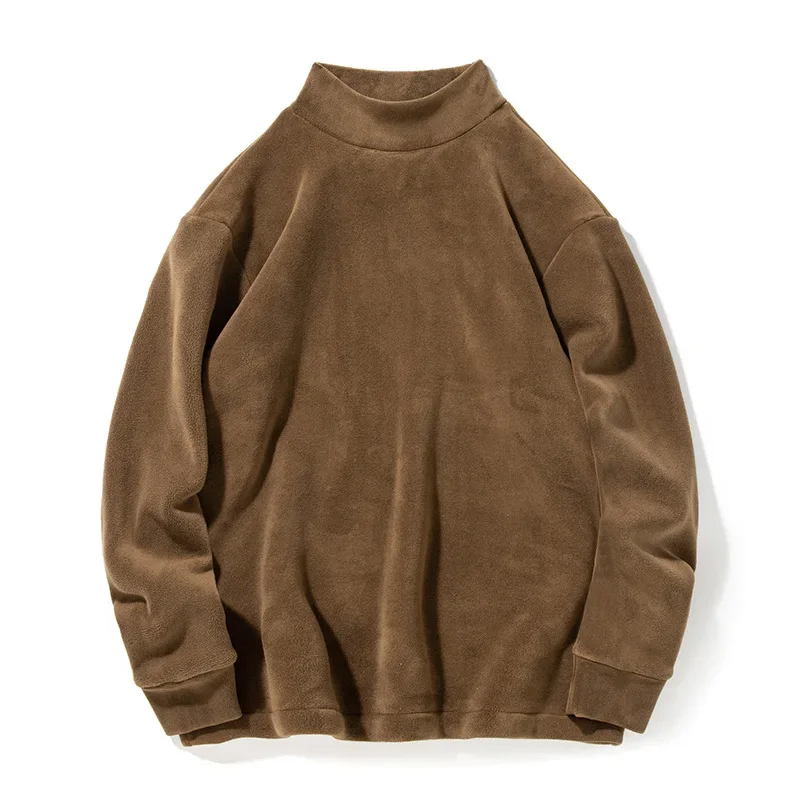 

LIBIELIY American-style Men's Round Neck Sweatshirt, 2024 New Autumn Orlon Fleece Top, Trendy, Casual And Versatile, Thickened
