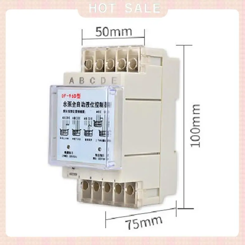 24-Hour Delivery DF-96D Automatic Water Level Controller Pump Cistern Auto Liquid Switch 220V Relay Switch