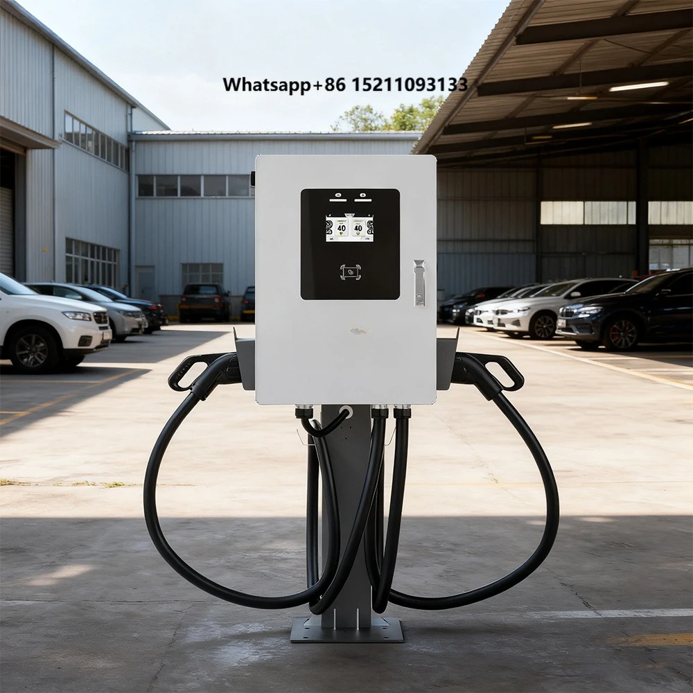 Commercial DC Fast EV Charger 40kw Smart Charging Station Shopping Mall Parking Lot Electric Vehicle