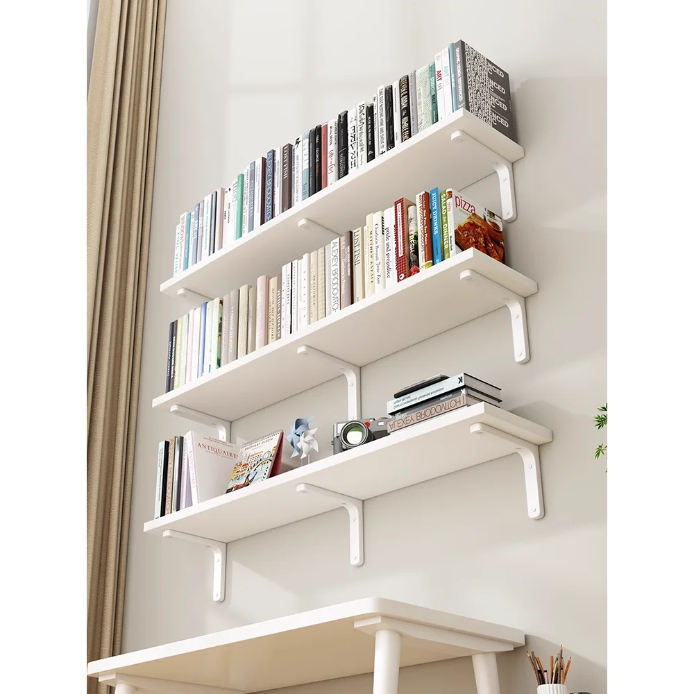 

Wall Hanging Flat Panels Rack Shelf Shelve Holder Storage Home Decor Storage Holders & Racks Полка для хранения Bookshelves