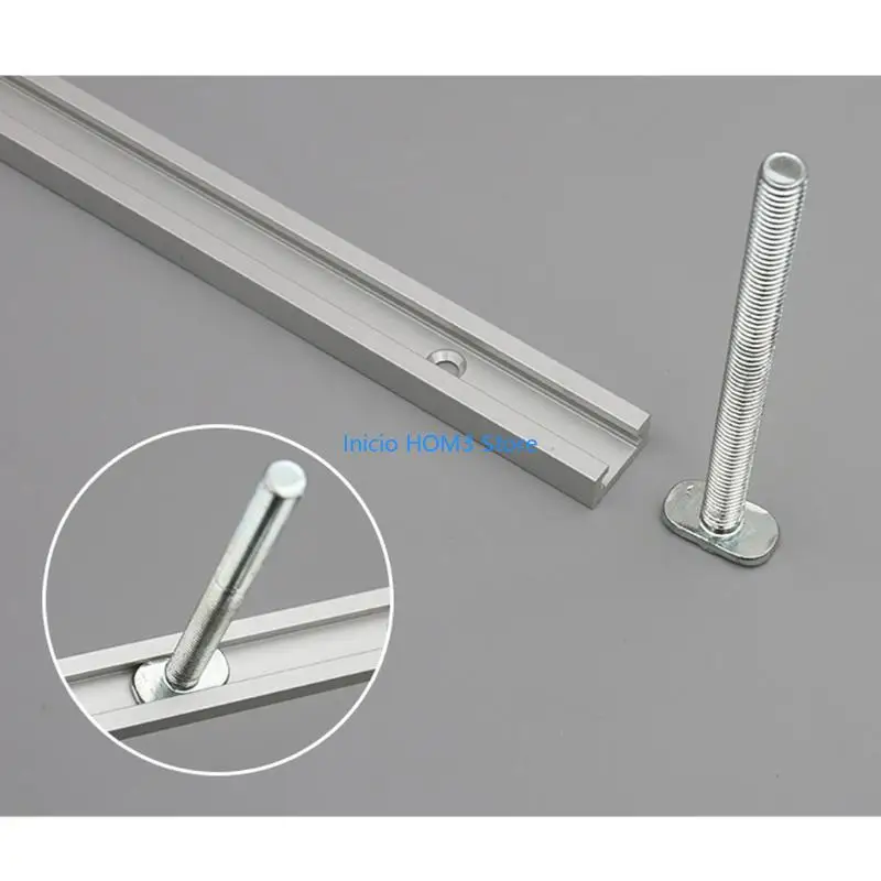 A5YD T- 트랙 라우터 테이블 밴드 톱 DIY 도구를위한 목공 목공 19x9.5mm