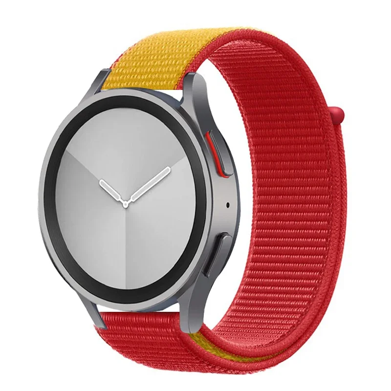 Nylon-Schlaufenband für Samsung Galaxy Watch 6/5/pro/4/Classic/active 2 43-47-44 mm 20 mm/22 mm Sportarmband Huawei GT 4/2/e/3 Armband