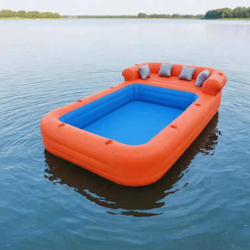 Commercial PVC Inflatable Swimming Pool Outdoor Portable Backyard Summer Water Pool for Adult Family OEM ODM