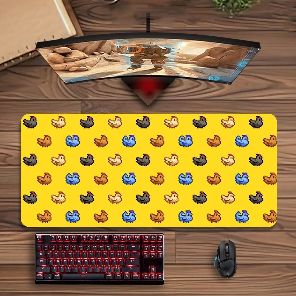 Stardew Valley Mousepads Monster Large Mouse Mat Big Desk Pad Non Slip Rubber Mouse Pad Big Keyboard Mats Mouse Pad