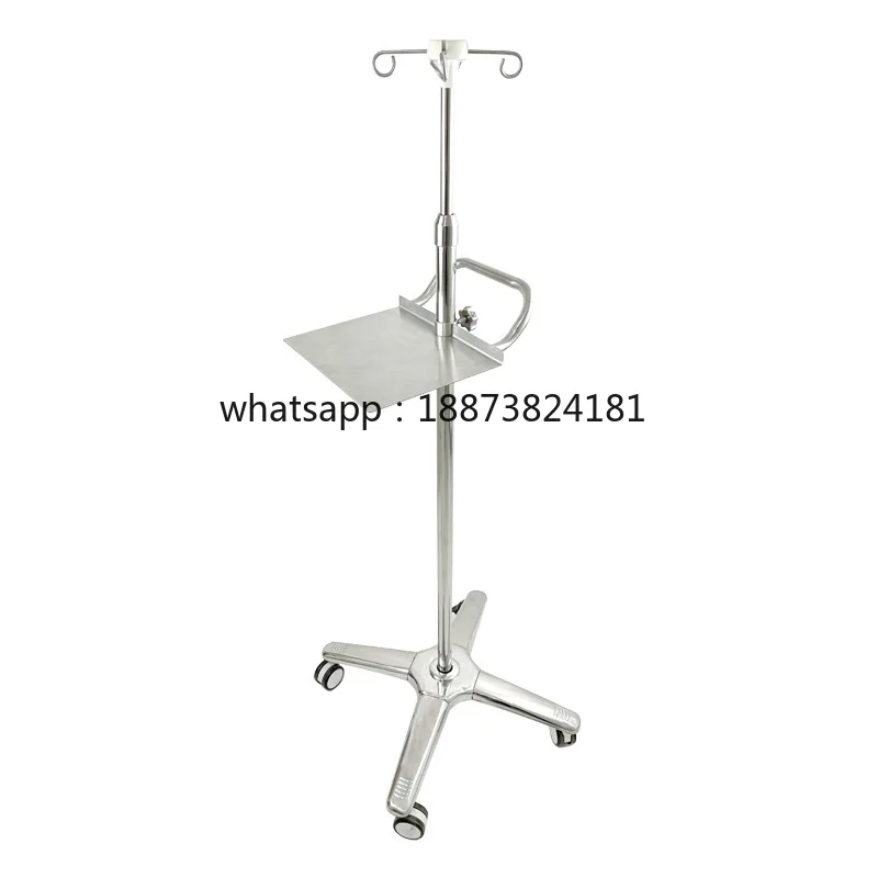 Modern Design Wholesale Movable  Stand Stainless Steel Plastic Pole for Hospital Beds Bedrooms Also for Hospital fast shipping