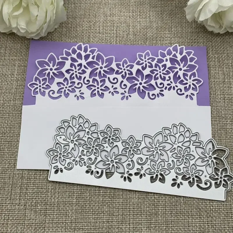 

Tufted border Metal Cutting Dies Stencils For DIY Scrapbooking Decorative Embossing Handcraft Die Cutting Template Mold