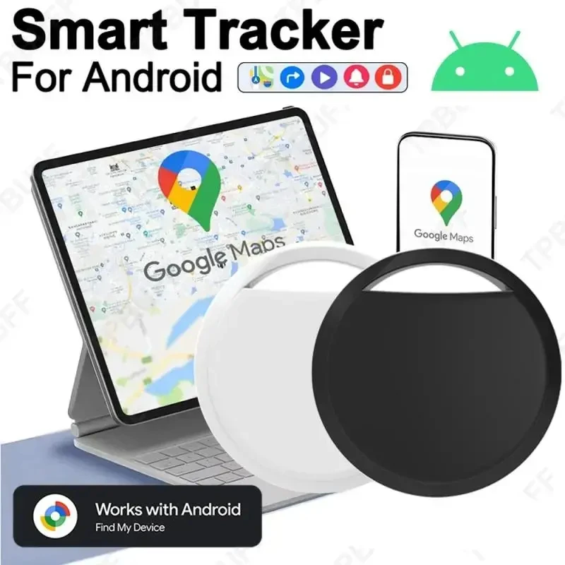 Android Tracker Long-Distance Finder Portable Anti-lost Device for Google's Find Hub App Locate Smart Tag GMS