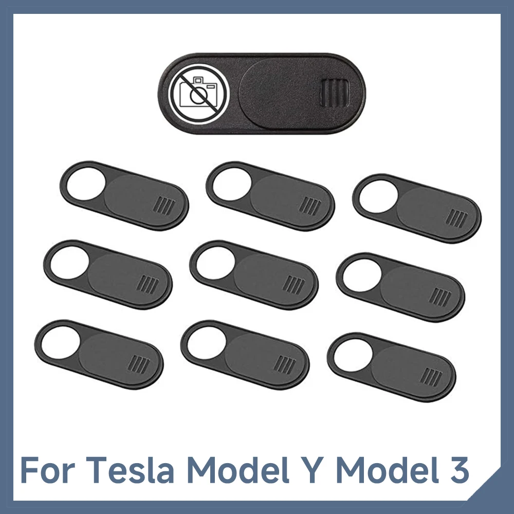 Pour Tesla modèle Y Juniper accessoires 2025 2026 protecteur de confidentialité couvercle de caméra Webcam bloqueur coulissant pour Tesla modèle 3 Highland