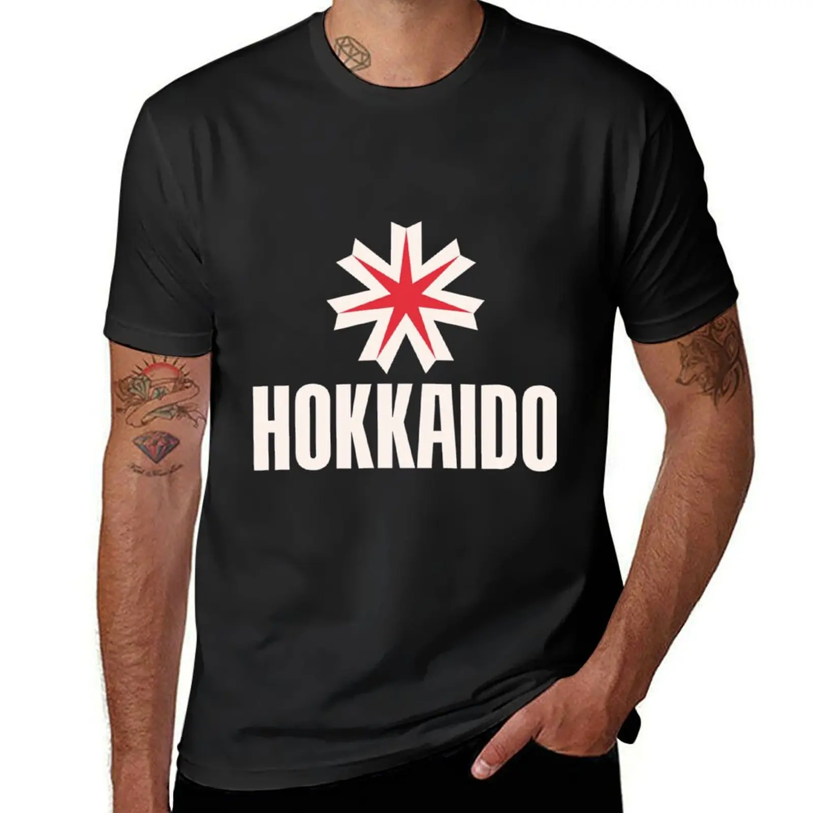 Hokkaido Prefecture T-Shirt graphics sweat mens t shirts pack