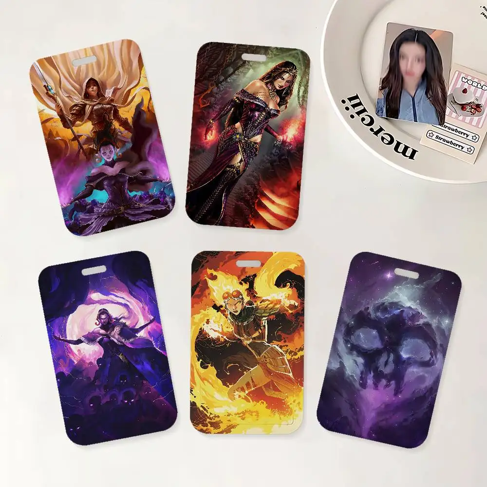 Game M-Magic The G-Gathering ID Badge Holder With Lanyard Neck Strap For Office School Name Card Credentials Case