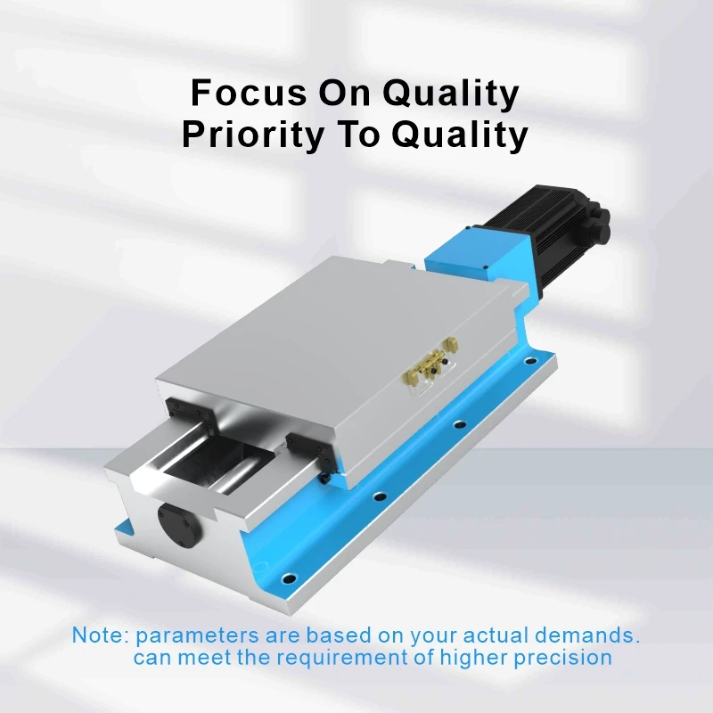 

Precision Linear Stage Slide Table with Integrated Motor Support