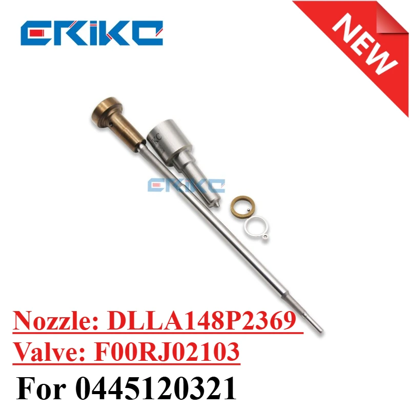 

F00RJ03535 Injector Diesel Repair Kits Nozzle DLLA148P2369 0433172369 Control Valve F00RJ02103 Jet for CNHTC 0445120321