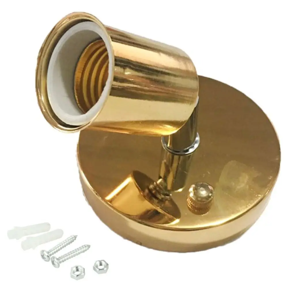 

Эдисон Бар Антикварный 180-градусный E27 Настенный светильник Цоколь лампы Патрон лампы Патрон для лампы Патрон для светильника