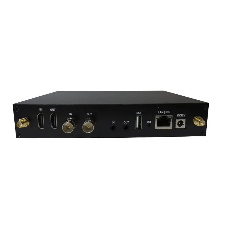 4K SDI HD Video  Hardware Encoder Decoder Live Stream Codecs with RTMP for YouTube Facebook Live Broadcast
