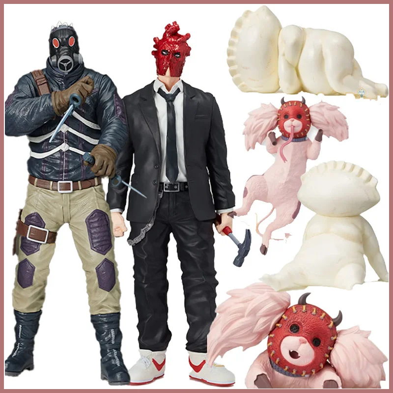 Original Sega Dorohedoro Gyoza hombre hongo Premium Chokonose figura paisaje circundante Anime figura modelo juguetes de acción