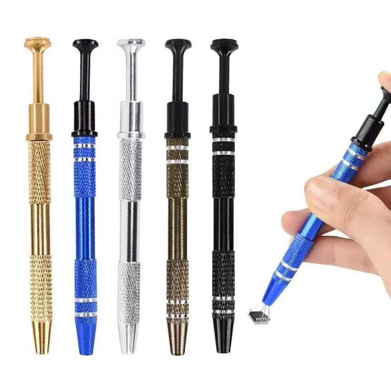 Icチップエクストラクター電子部品グリッパースクリューピッカー金属製グラバーピンセットハンドツールセット