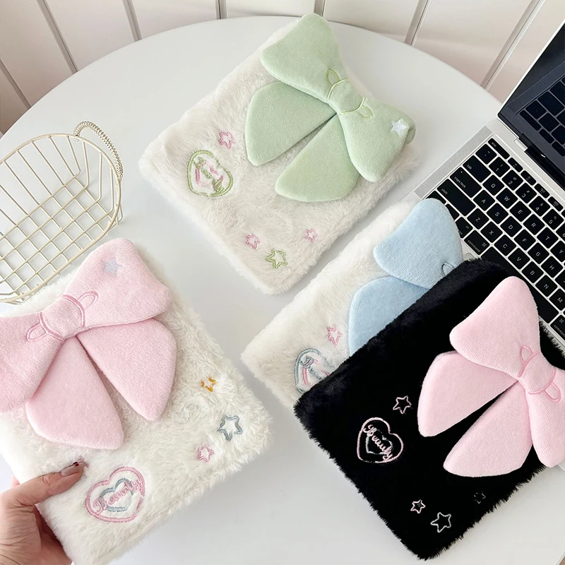 Imagem -02 - Bonito 3d Bowknot Photocard Binder Plush Photocard Titular Kpop Photoalbum Idol Cartões Colecionar Livro Cartão de Foto Embalagem Suprimentos a6