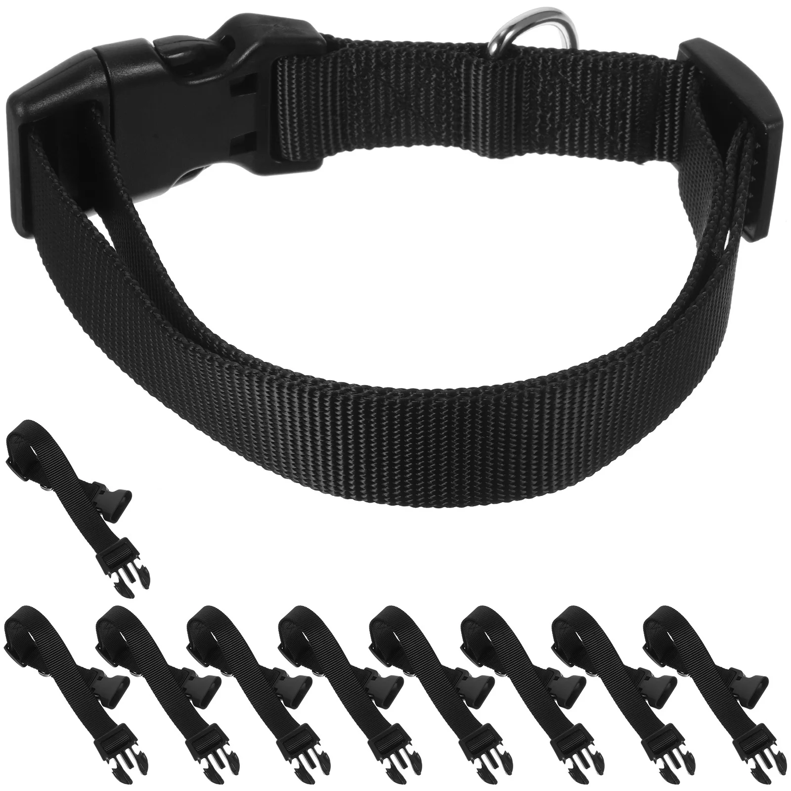 10 Uds. Collares de oveja ajustables para ganado, vaca, caballo, cabra, color duradero, accesorios antianimales, cría