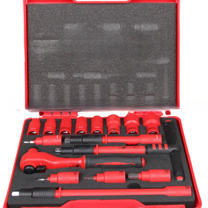 insulation comprehensive set VDE insulation tool set high voltage resistant 1000V live work wrench