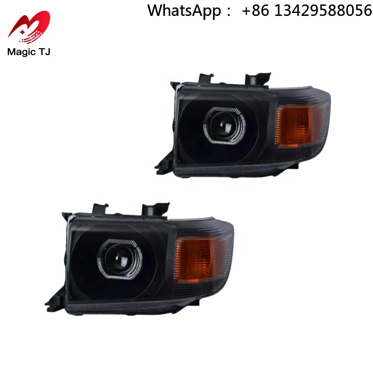 

High Quality for Toyota Land Cruiser LC71 LC76 LC78 LC79 LED Headlight Assembly 6000k Color Modified LED Lens Car Accessories