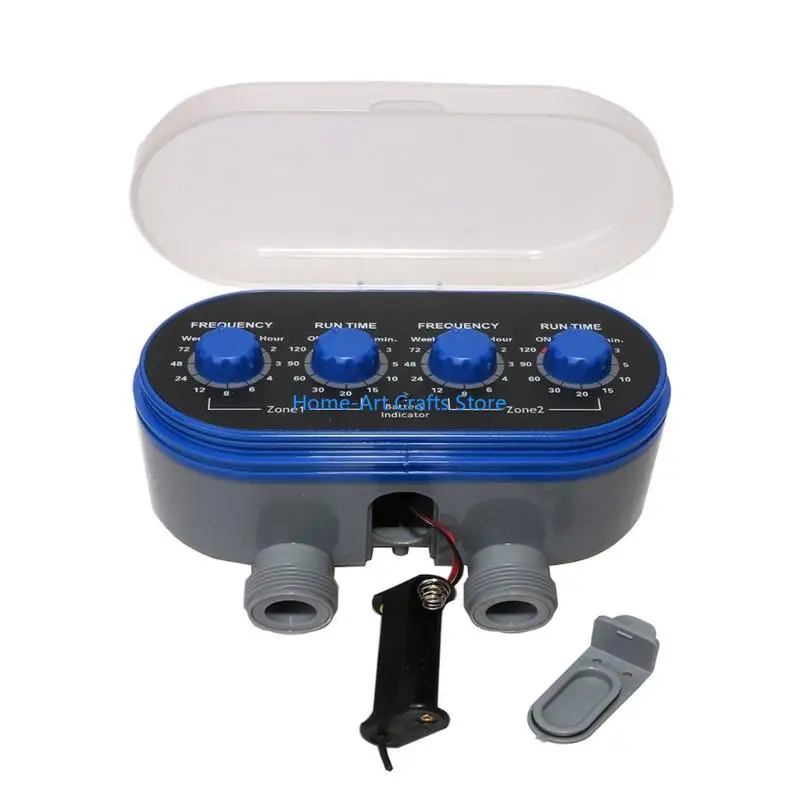 Y3NA Automatic Plant Watering System Two Hose Regulator Variable Timing