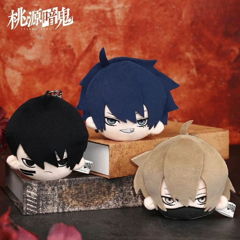 Tougen Anki Shiki Ichinose Jin Kougasaki Puppen-Schlüsselanhänger, hoher Farbwert, niedliche Q-Version Puppenfigur, Anhänger für Auto, Schultasche, Geschenk – Detail 2