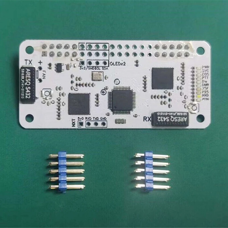 

Duplex MMDVM hotspot Board UHF VHF Antenna Support P25 DMR YSF for Raspberry Pi