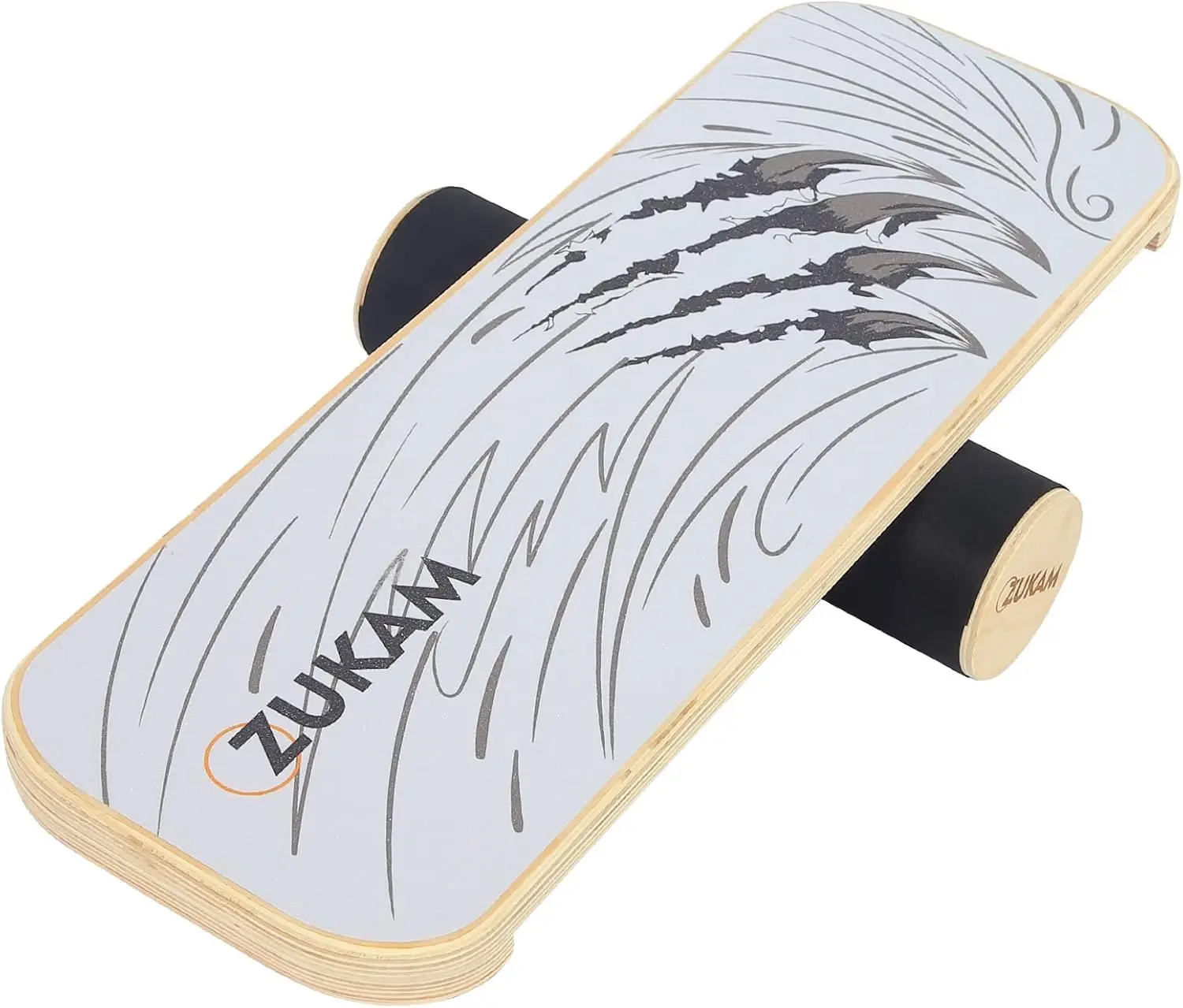 

Balance Board Trainer, Wooden Wobble Board for Core Stability, Surf Skate Snowboard Training