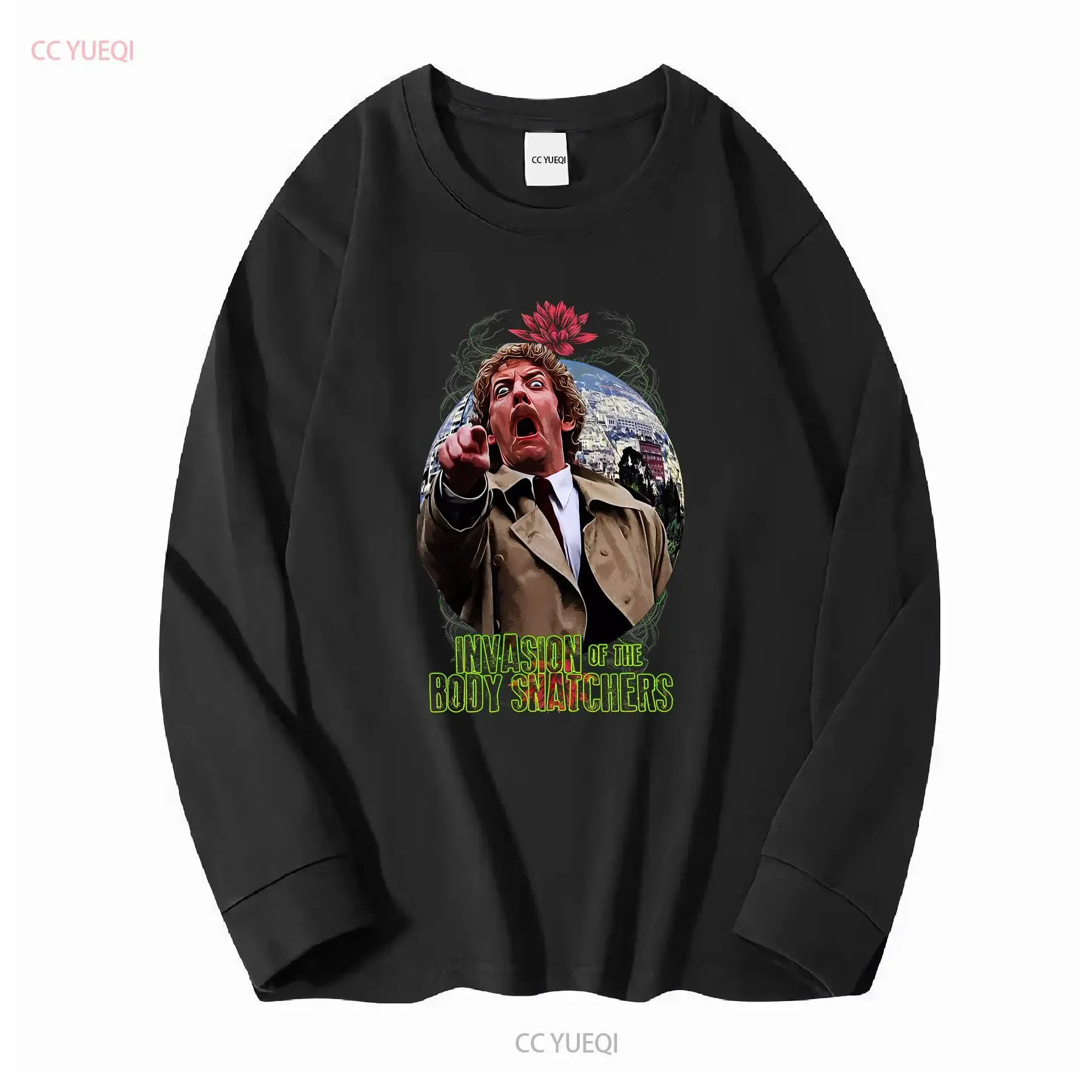 Donald Sutherland Body Snatchers T Shirt Black S 5XL NE2917 vintage Washed Unisex Breathable Top For Everyday Wear Comfortable