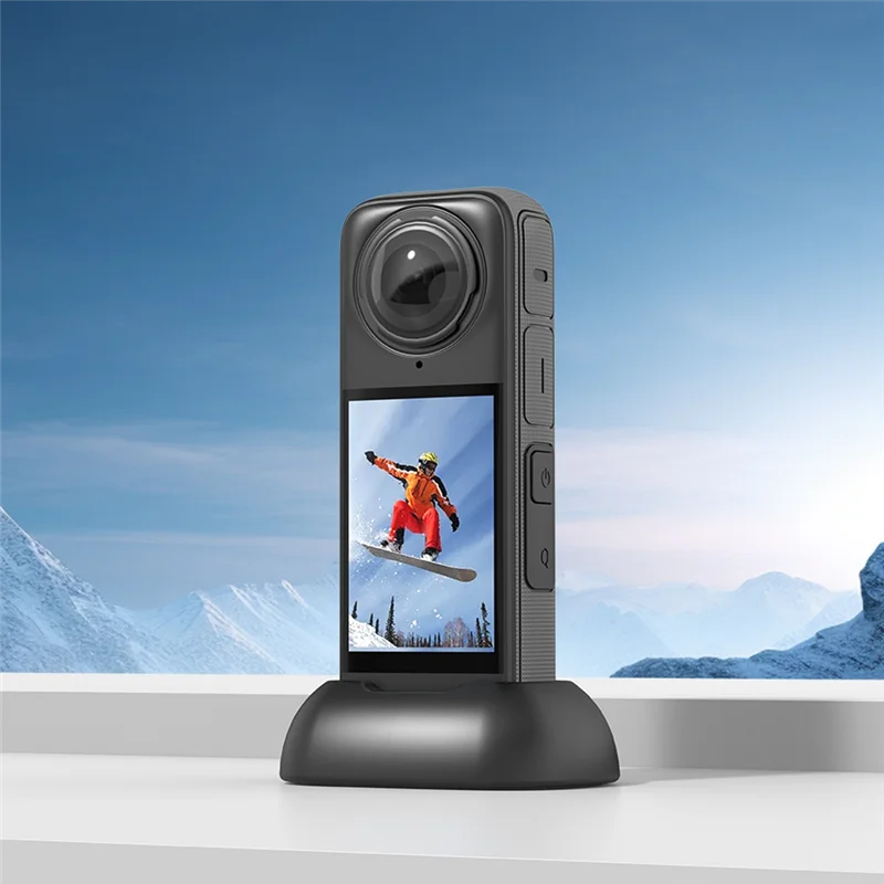 【Получшие предложения】для Insta360 X4 Силиконовая подставка Базовый держатель Силиконовая автомобильная док-станция Аксессуар для экшн-камеры