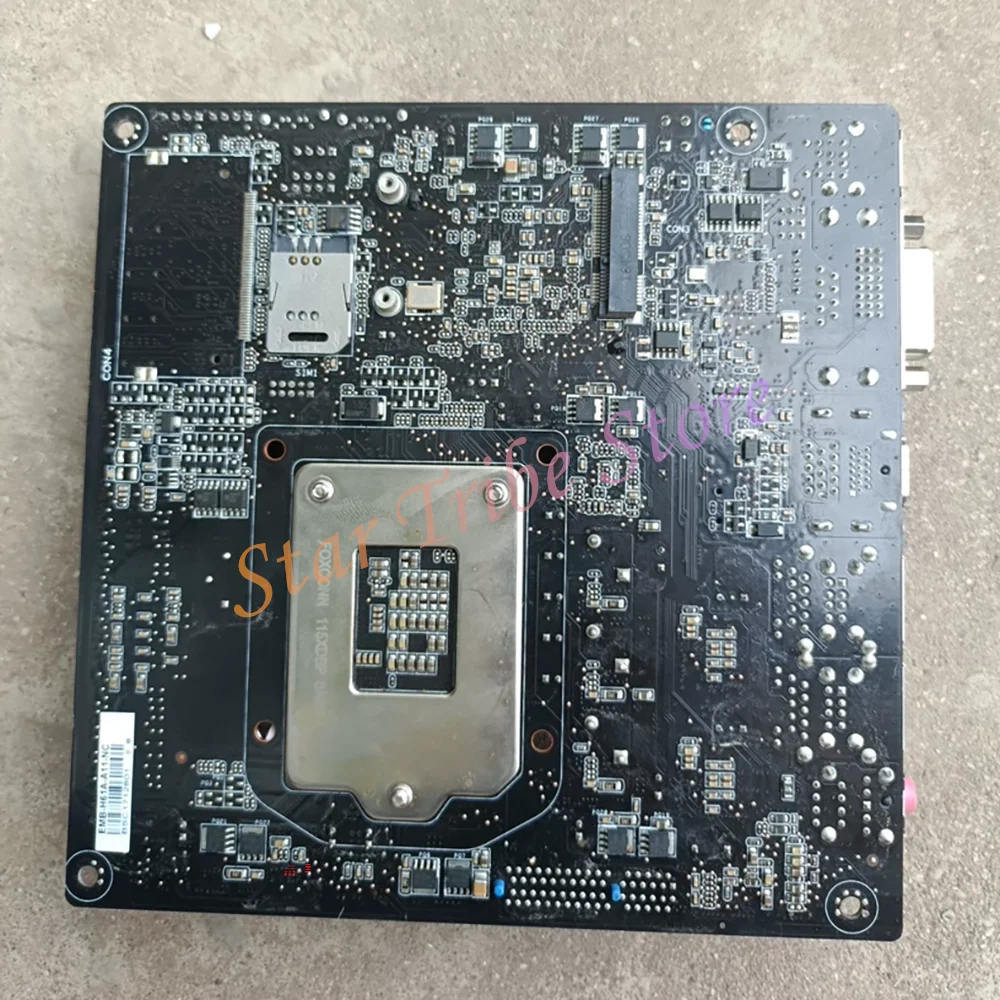EMB-H61A-A11-NC Industrial Control Motherboard 17x17 1155 Dual Gigabit Ethernet DDR3