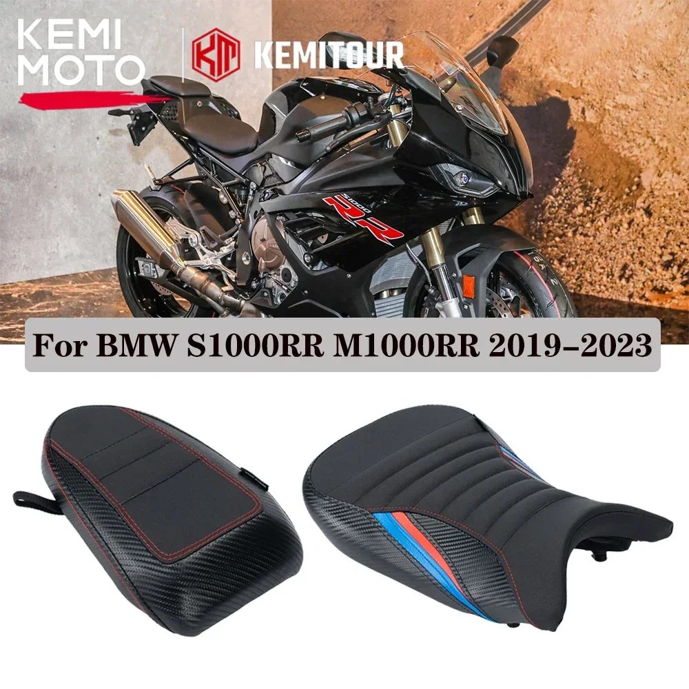 

Front Rear Seat For BMW S1000RR M1000RR 2019-2023 Motorcycle Cushion Pillion Seats Driver Passenger S M1000 RR Moto Accessories