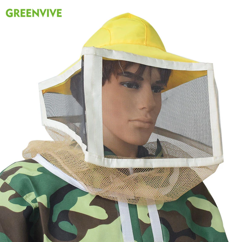 

High Quality Beekeeper Square Hat Folding Bee Hat And Veil For Beekeeping Supplies Bee Farm Gear